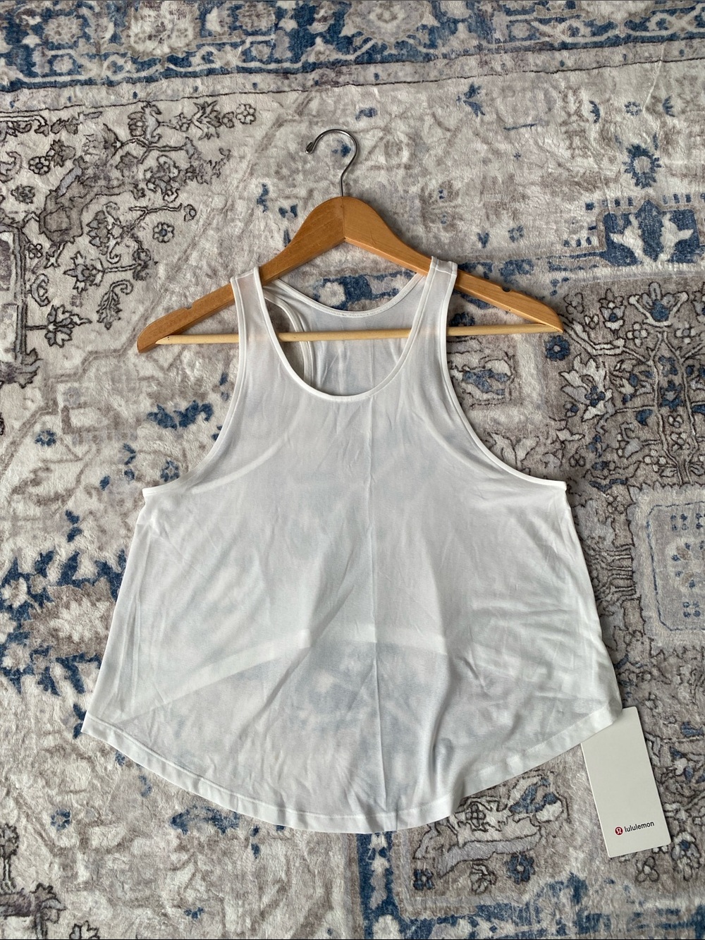 NWT Lululemon White Lightweight Training Racerback Tank